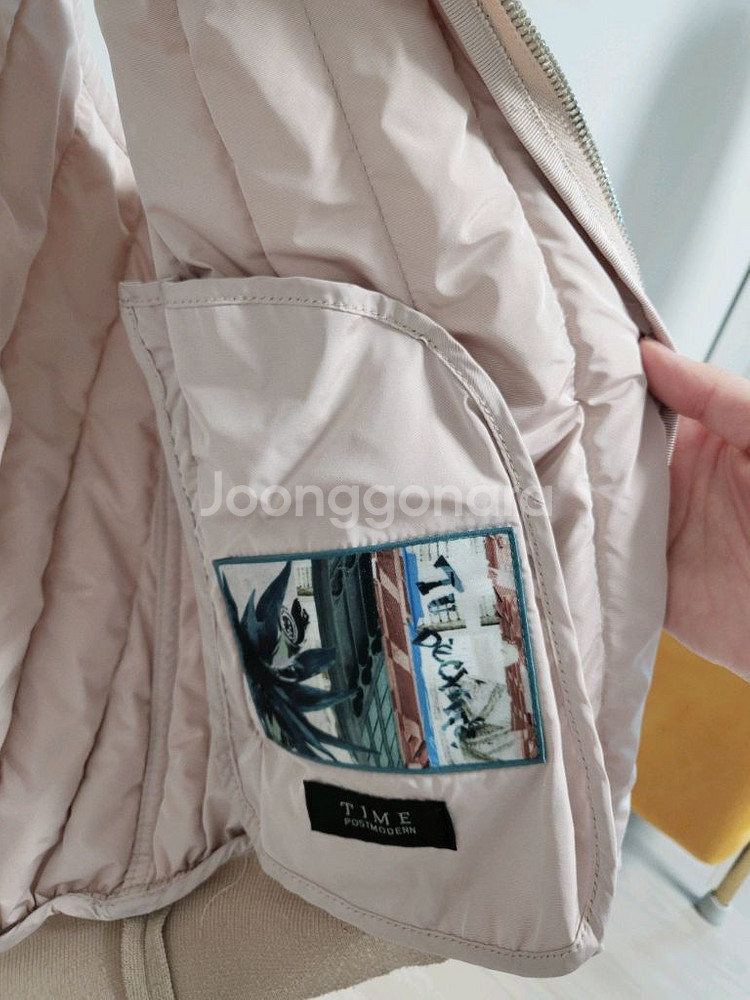 한섬 타임 TIME 패딩조끼--9
