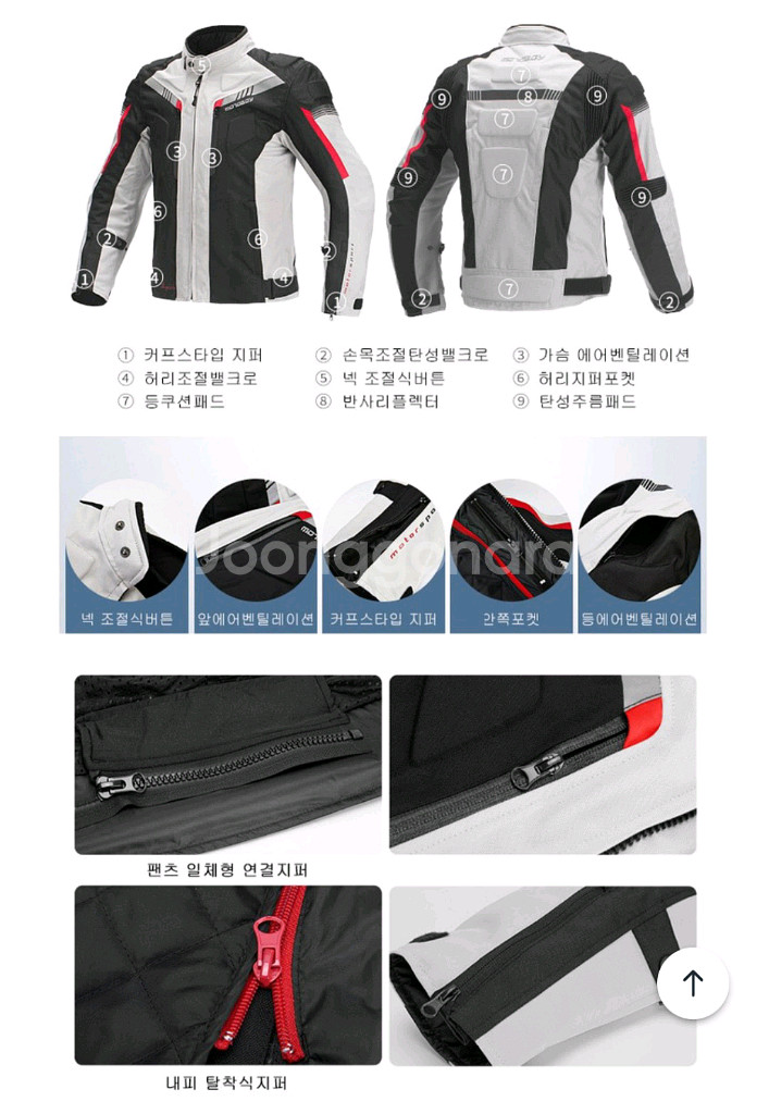 MOTOBOY 모토보이 4계절 3D 오토바이자켓 바이크--5