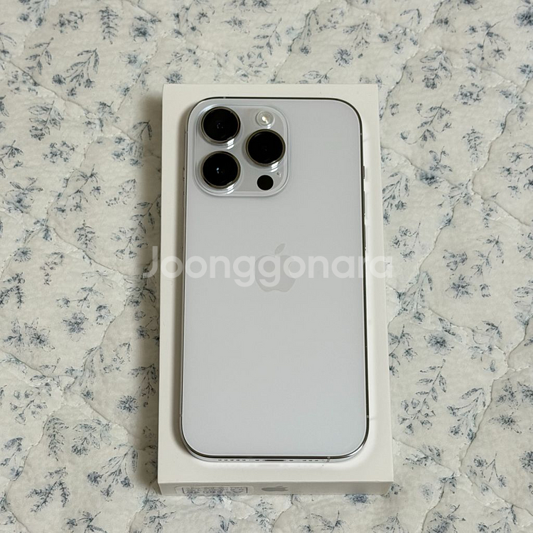 아이폰14pro 실버 256GB--2