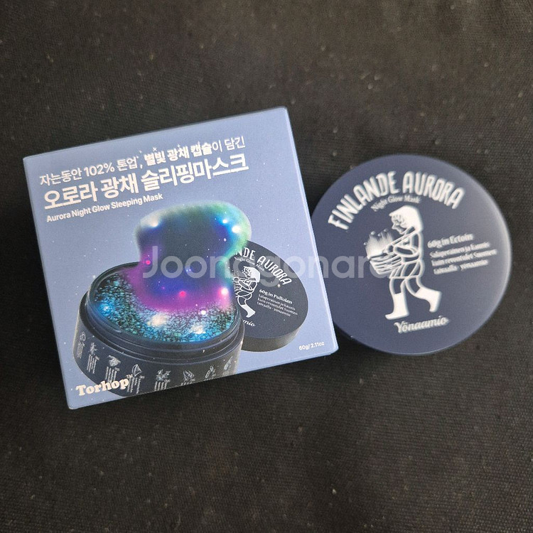 [새상품] 토르홉 오로라 별빛 광채 슬리핑마스크 60g--1