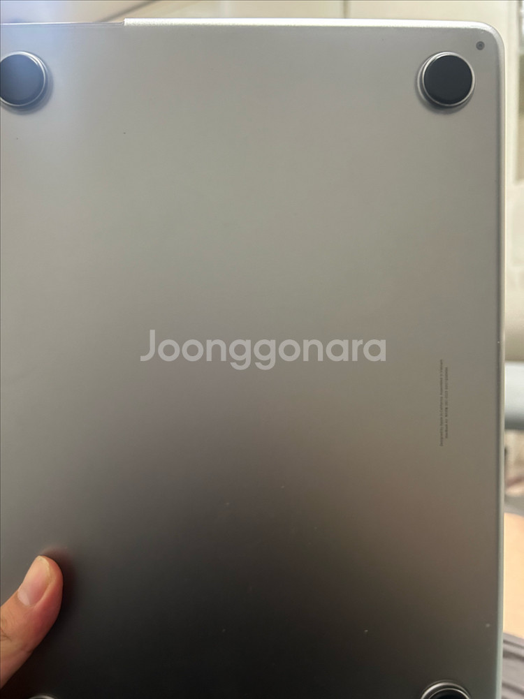 MacBook Air M2 스페이스그레이 배터리 100--1
