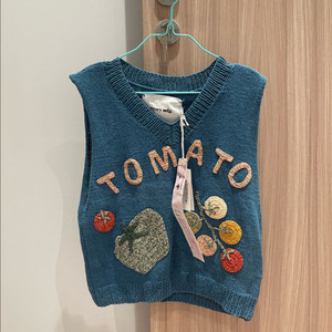 Story MFG Tomato 니트 베스트 새옷 -