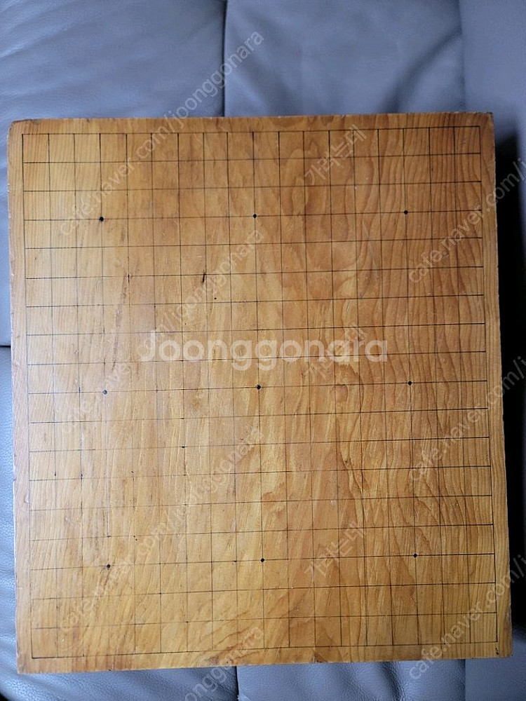 (행자반) 은행나무 원목4호 원형다리 바둑판--2