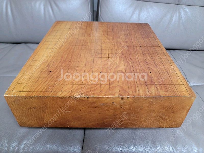 (행자반) 은행나무 원목4호 원형다리 바둑판--8