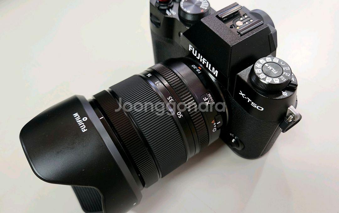 신품급> 후지필름 X-T50블랙 XF 16-50 풀셋--2