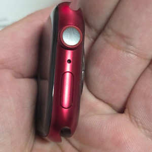 애플워치7 45mm 레드셀룰러