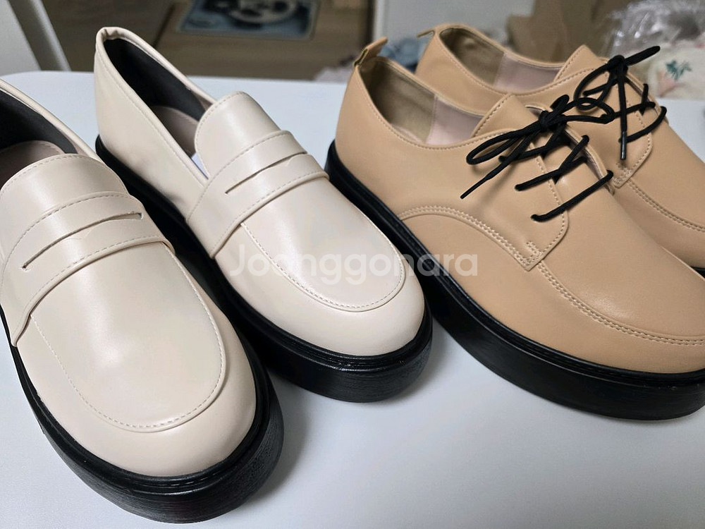 아이보리 로퍼 245 새상품--8