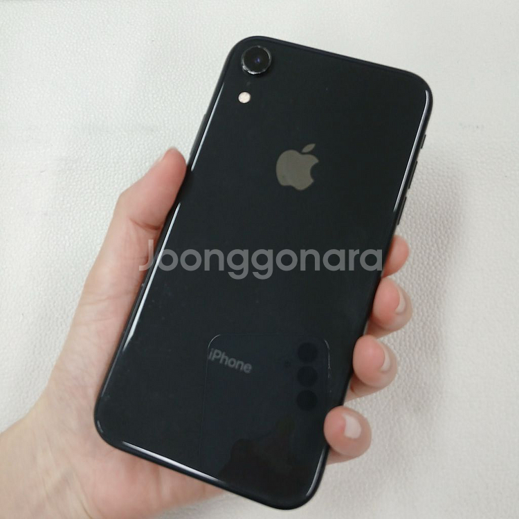 아이폰XR 128기가 블랙공기계 중고폰 알뜰폰 퀵가능--1