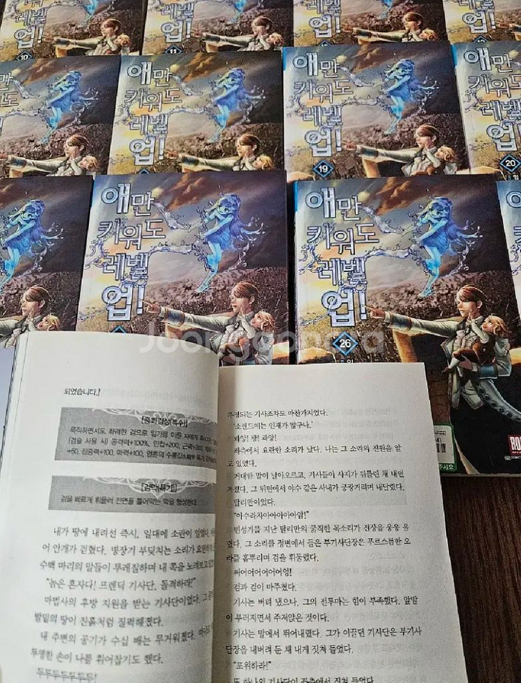 판타지소설 애만키워도레벨업 30권 (너무깨끗,완결)--1