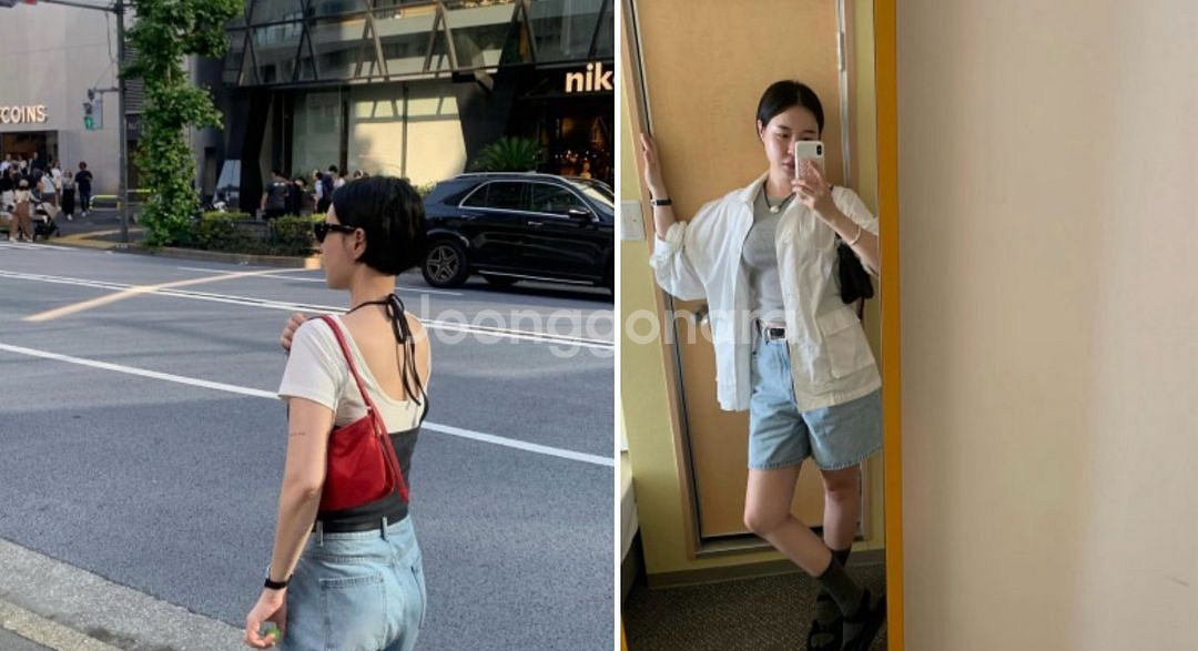 쿠론X어그스트 러브숄더백 레드 판매--9