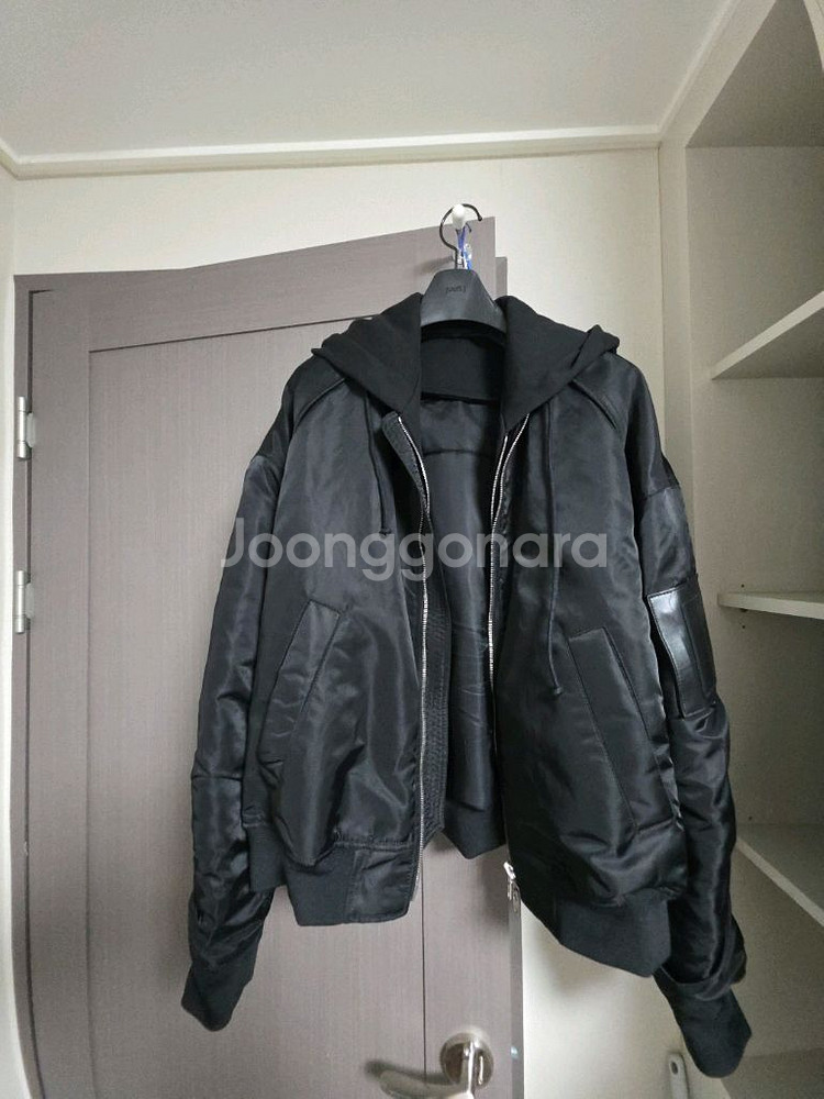 준지 ma-1 후드 20fw 46사이즈--0