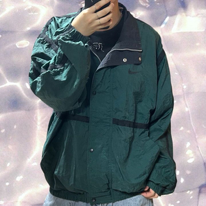 90s 나이키 올드스쿨 우븐 바람막이 오버핏 자켓