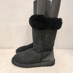 UGG 블랙 털 어그 부츠 230