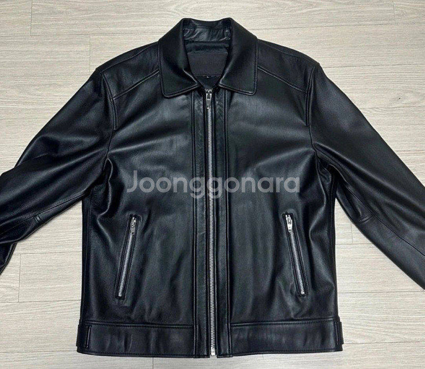 스페로네 램스킨 싱글 라이더 자켓 L사이즈--1