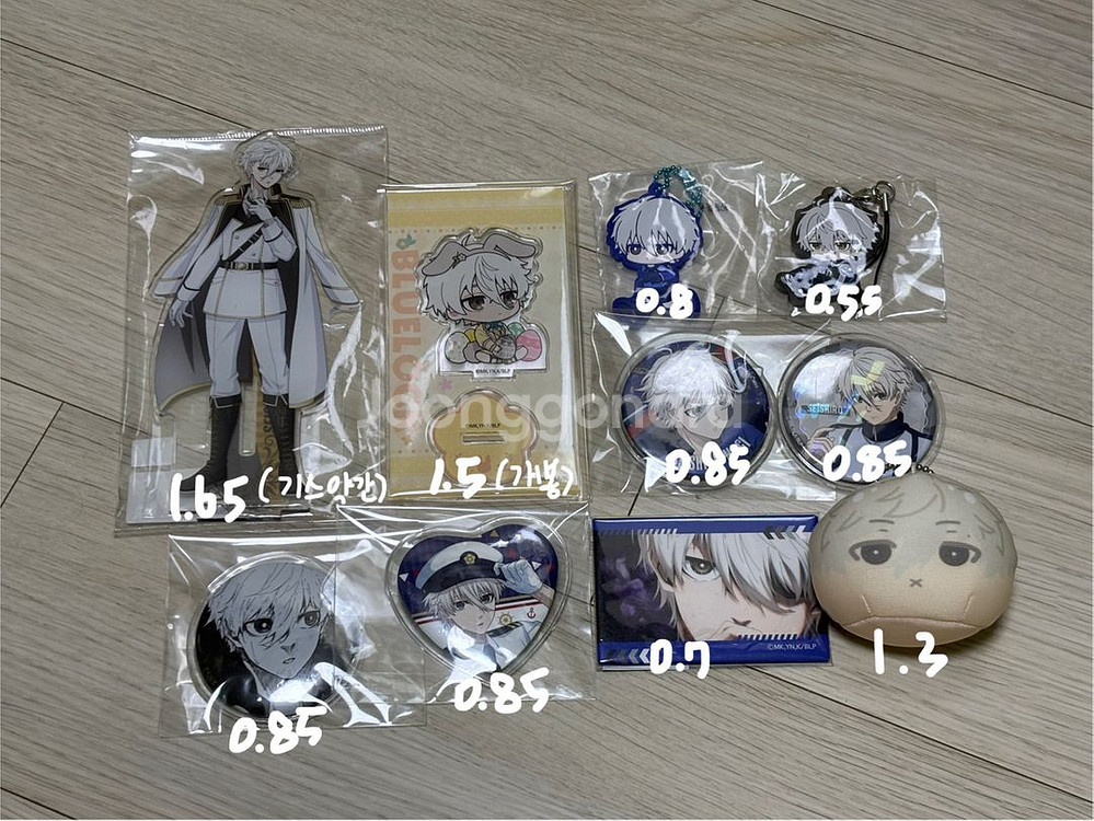 블루록 나기 아크릴,누이,뱃지,파샤,만쥬,클카,웨하스--1