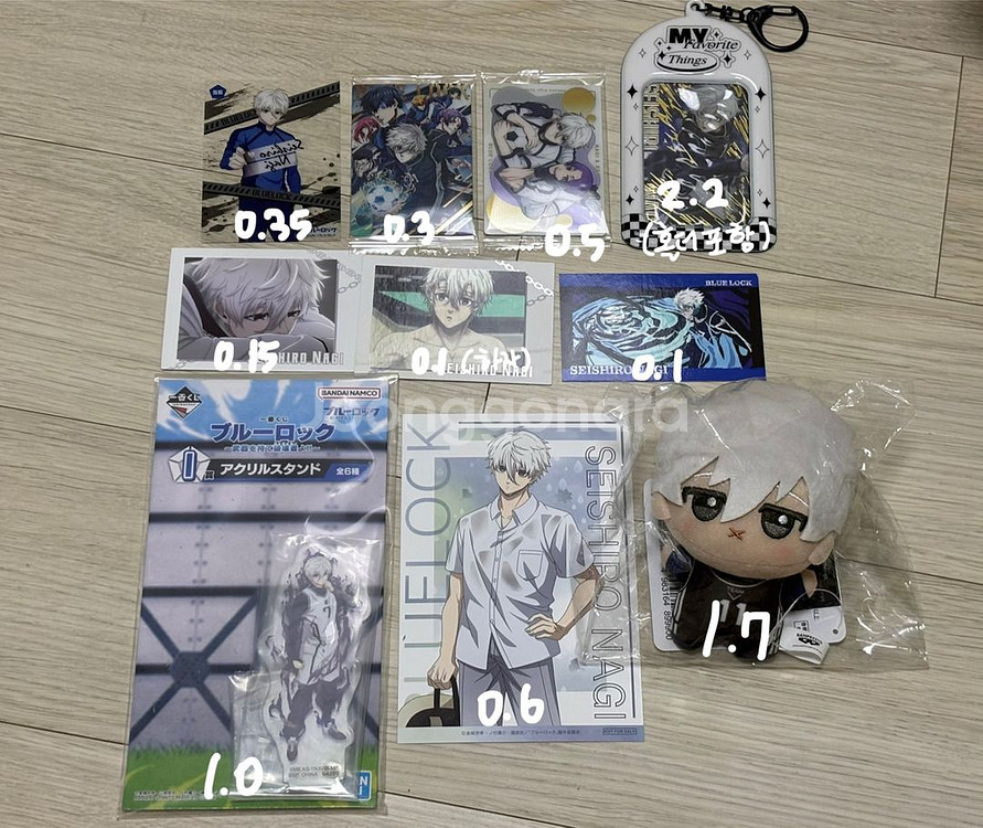 블루록 나기 아크릴,누이,뱃지,파샤,만쥬,클카,웨하스--2