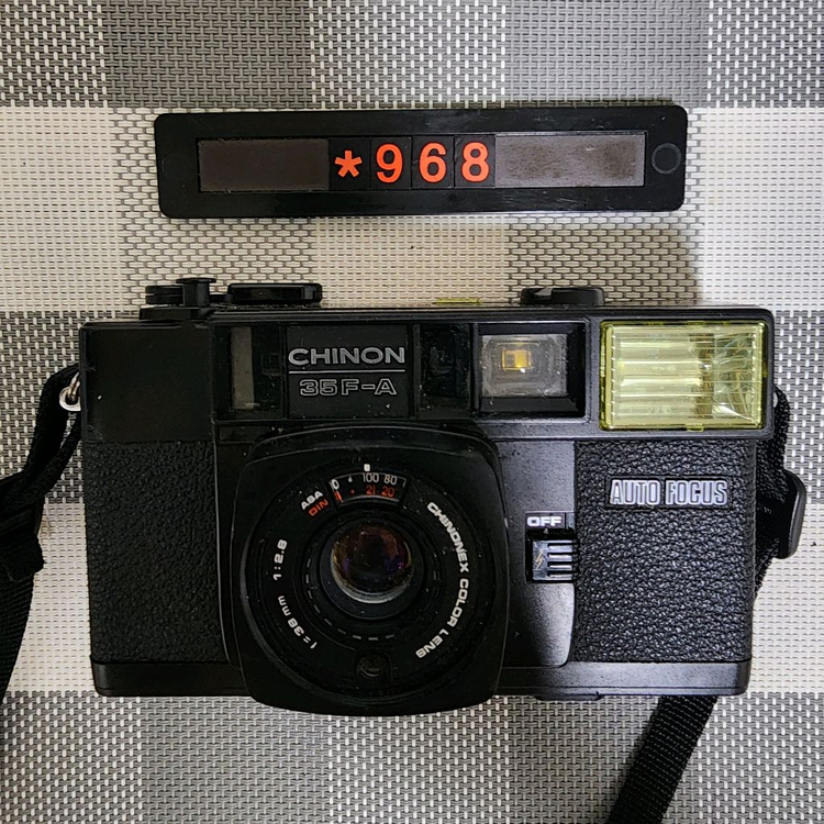 치논 35 F-A 오토 FOCUS 필름카메라 이미지