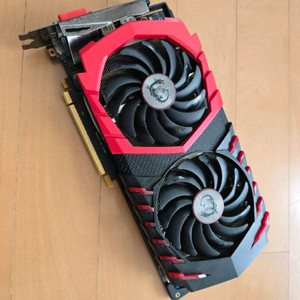 MSI의 GTX 1060 게이밍 6G 그래픽카드입니다