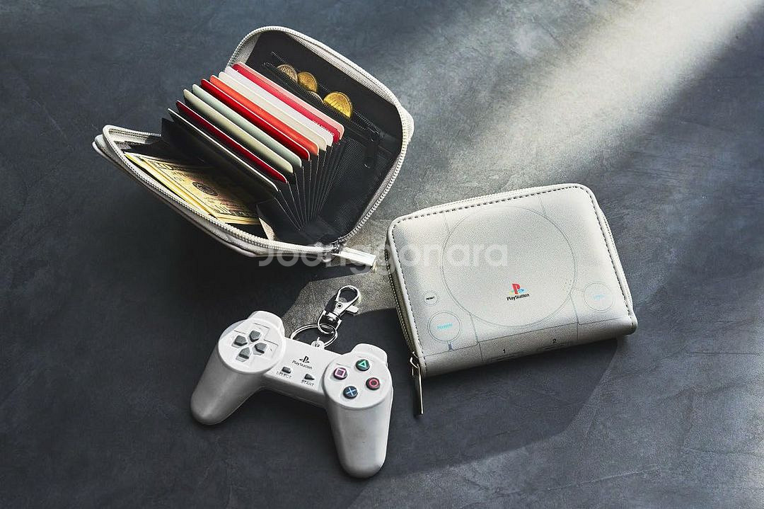 PS1 지갑 & 패드 키링--0