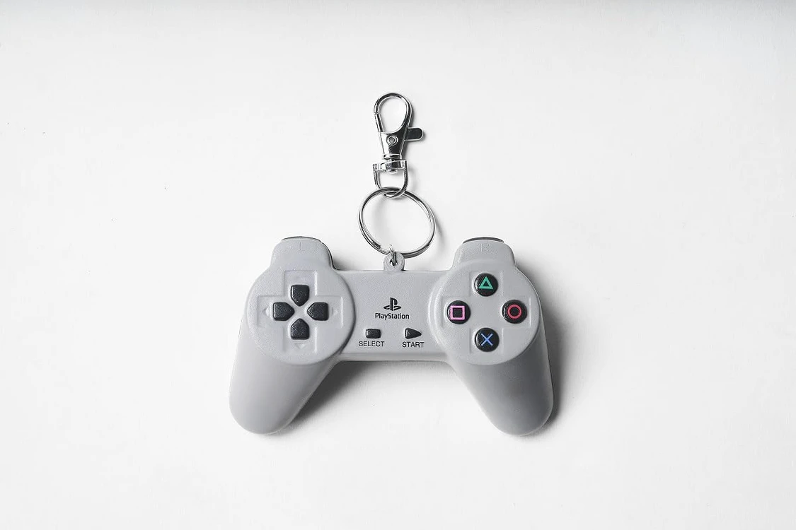 PS1 지갑 & 패드 키링 이미지