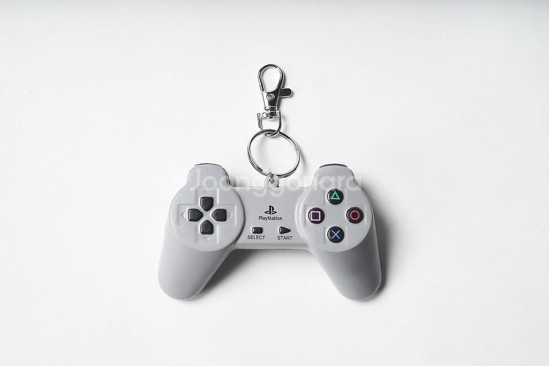 PS1 지갑 & 패드 키링--3