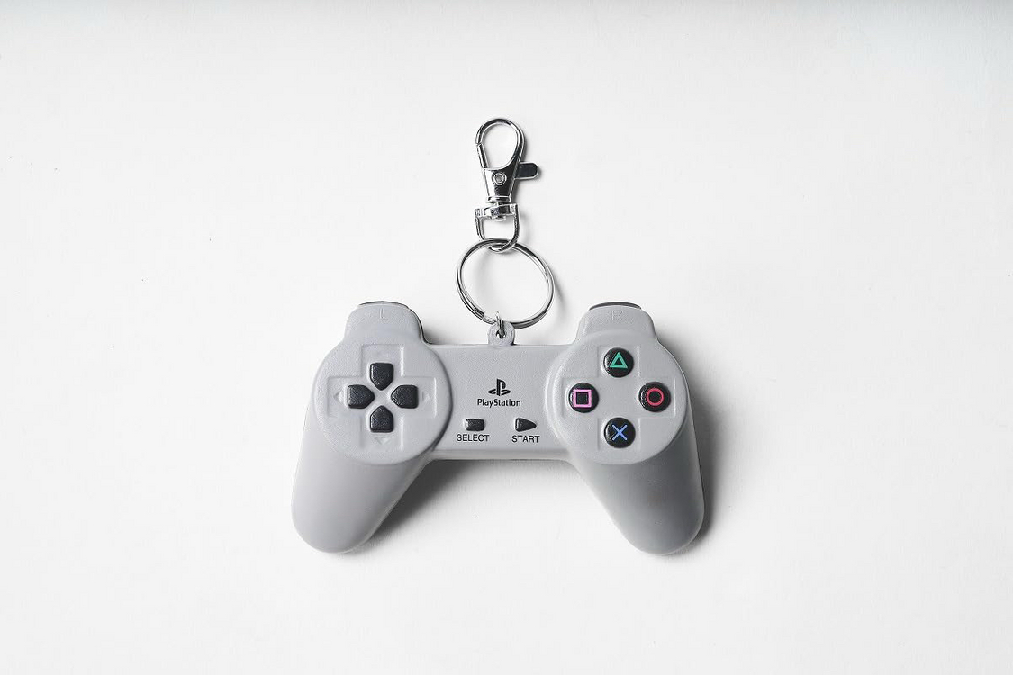 PS1 지갑 & 패드 키링 이미지