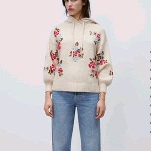 자라 자수 니트 스웨터 LIMITED EDITION