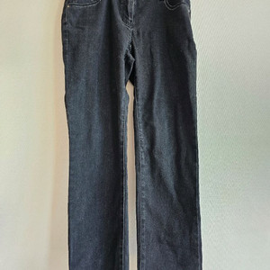 일자 밴드 청바지