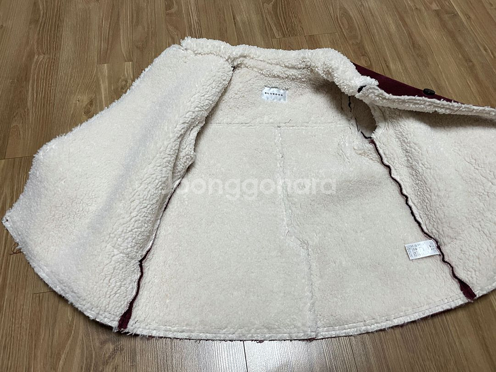 여아코트120 블루독키즈코트 120 무스탕120--2