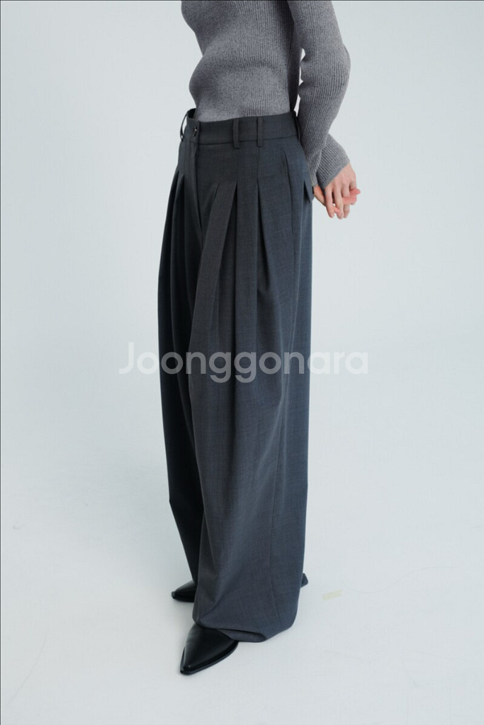 에핑글러 3 tuck slacks 쓰리턱슬랙스--1