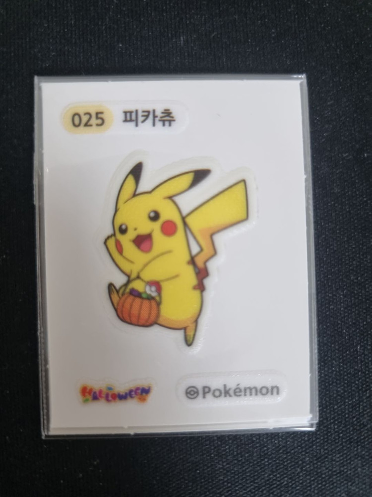 025 한정판 할로윈/러블리 피카츄 띠부실 이미지