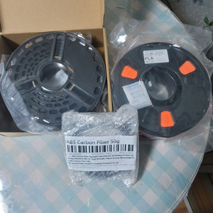 3d 프린터 pla 검 주황 2kg abs 50g 일괄