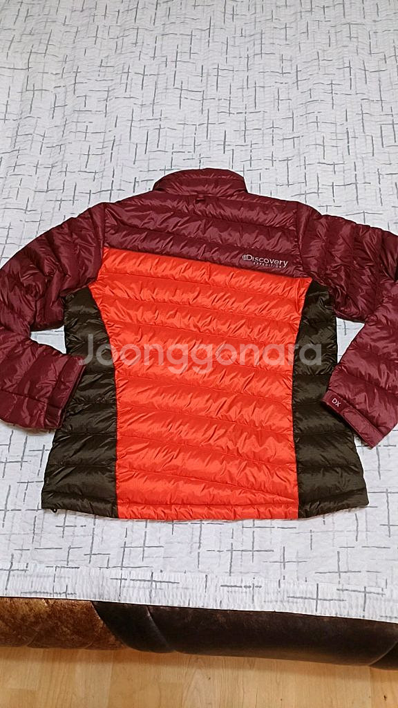 디스커버리 구스경량패딩 90 여성55 가슴48 기장61--3