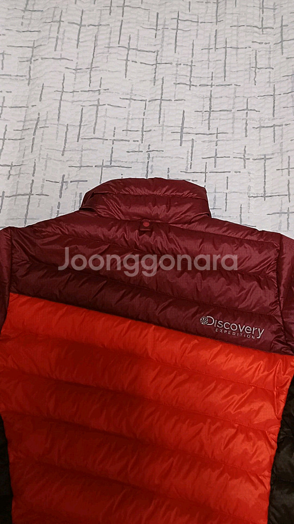 디스커버리 구스경량패딩 90 여성55 가슴48 기장61--4