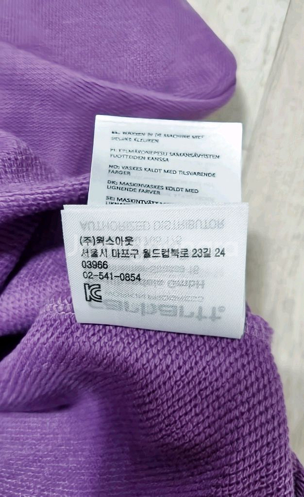 칼하트 오버핏 맨투맨 [L]--3