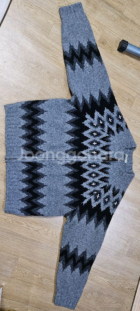 택포)인사일런스 니트 집업--1