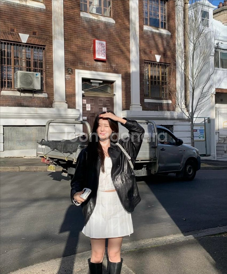 윤슬샵 yoonseul 틸 레더자켓 레더점퍼 블랙--0
