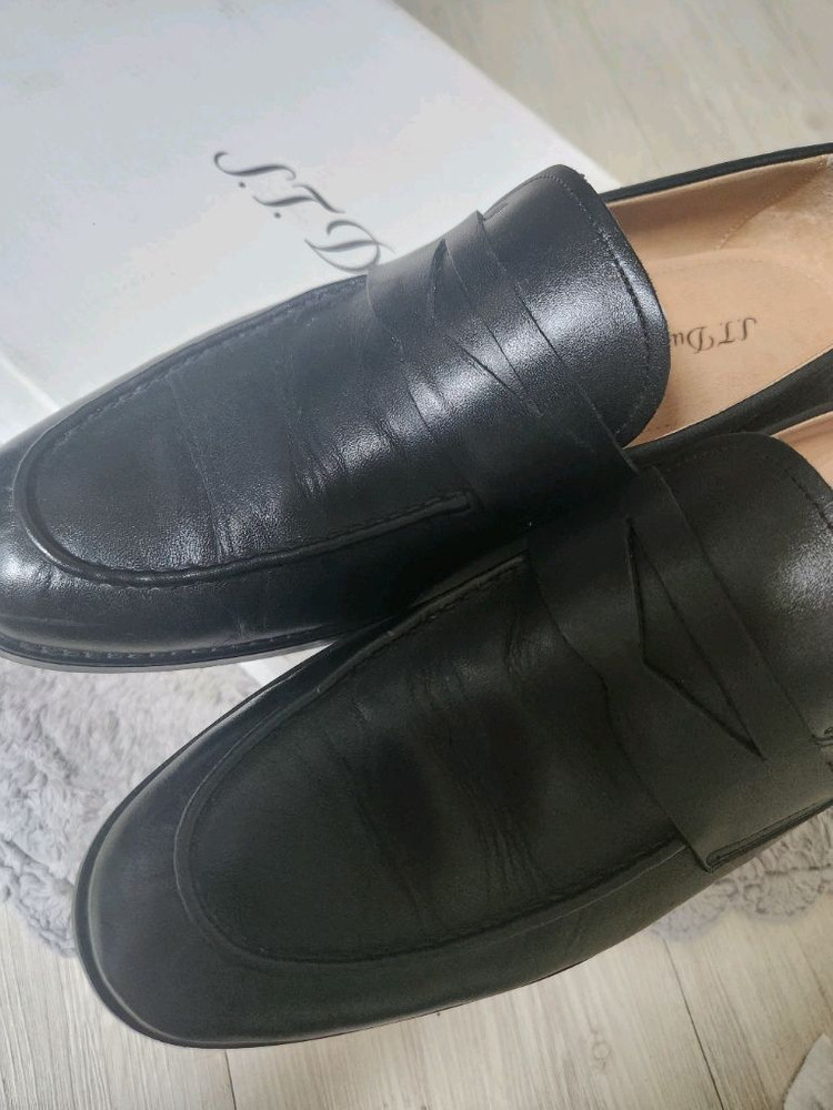 S.T. Dupont 남성 로퍼 블랙 43--2