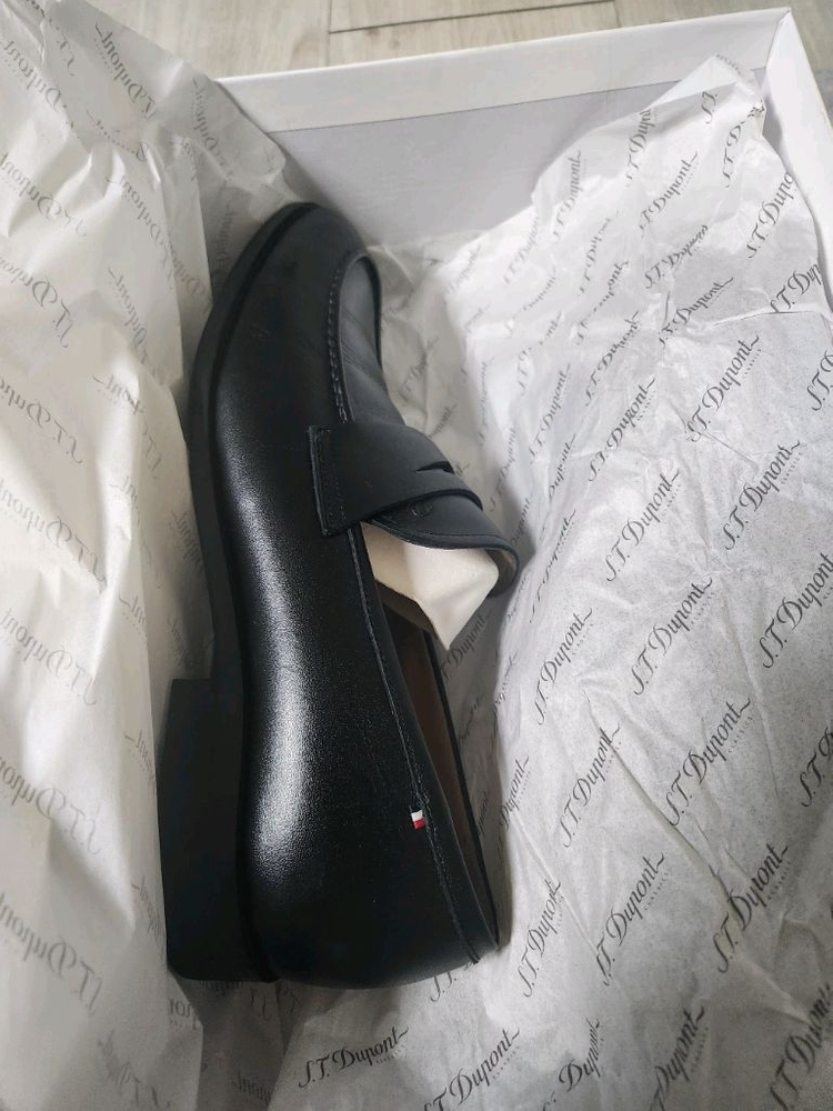 S.T. Dupont 남성 로퍼 블랙 43--4