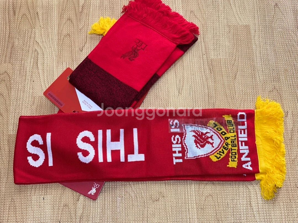 리버풀 굿즈 응원머플러(새상품)--1