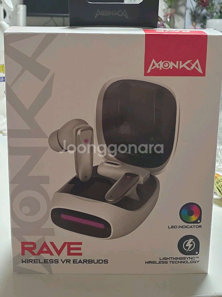 몬카 Rave BE-965 무선 블루투스 VR 이어폰--0