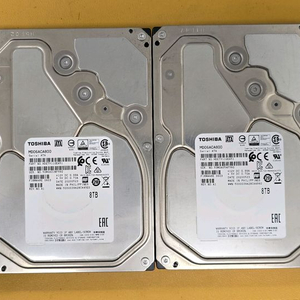 도시바 8TB HDD 엔터프라이즈 서버 나스용