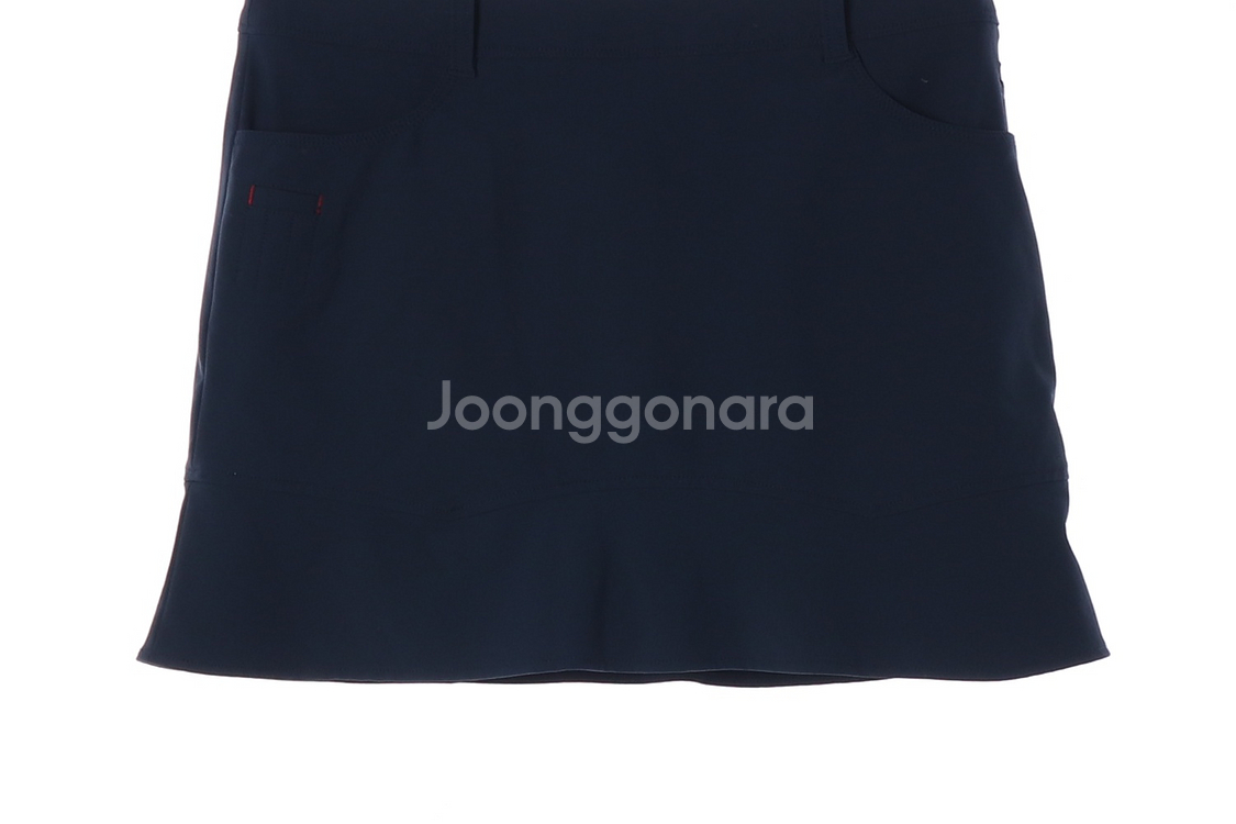 [M]헤지스 골프 네이비 치마바지 미니 스커트 스코트--2