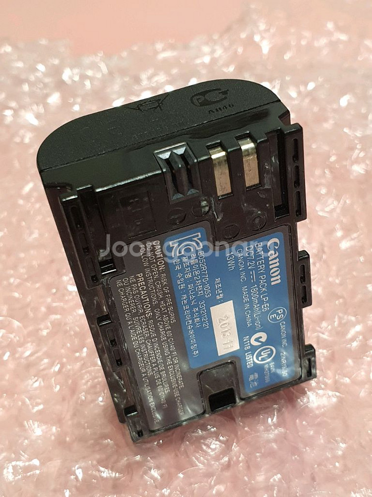 캐논 LP-E6 1칸--0