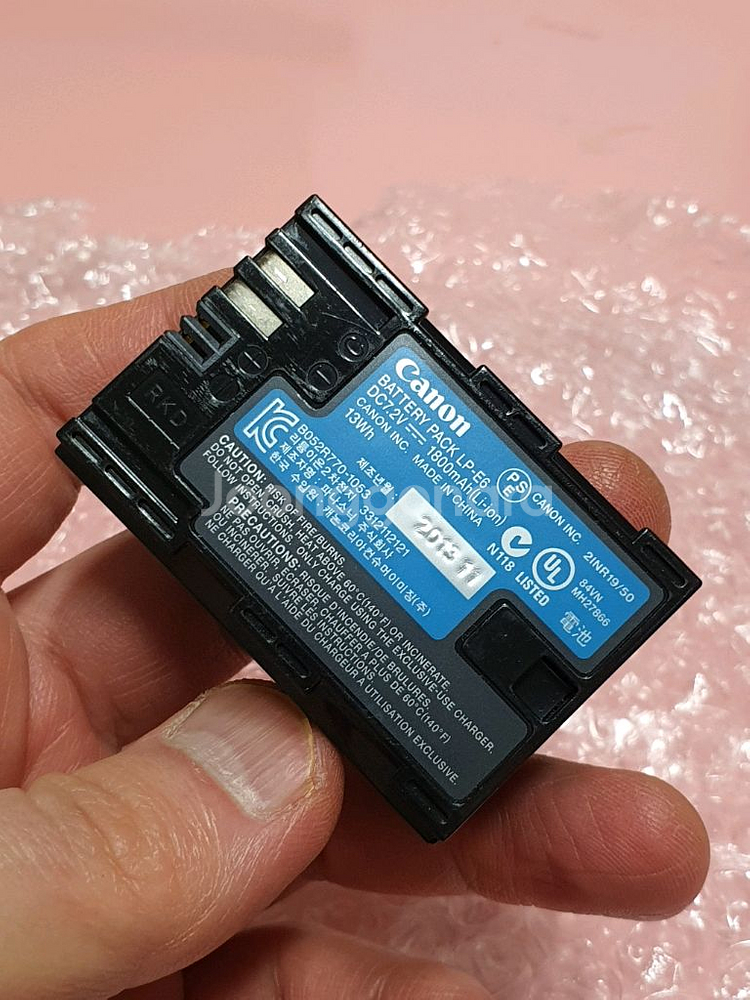 캐논 LP-E6 1칸--5