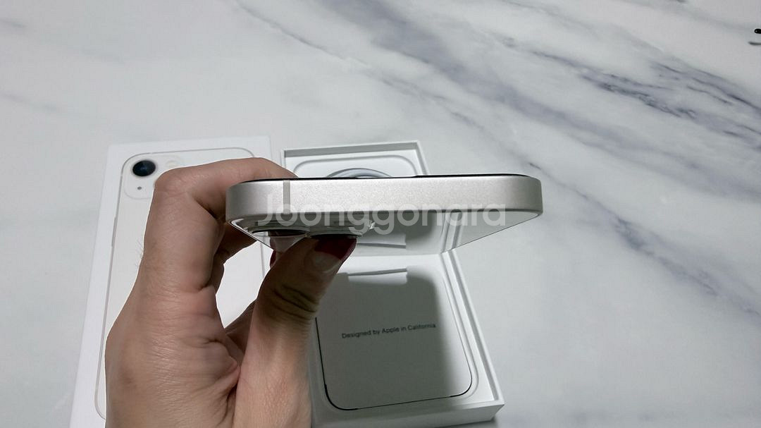 아이폰13 화이트 128g--4