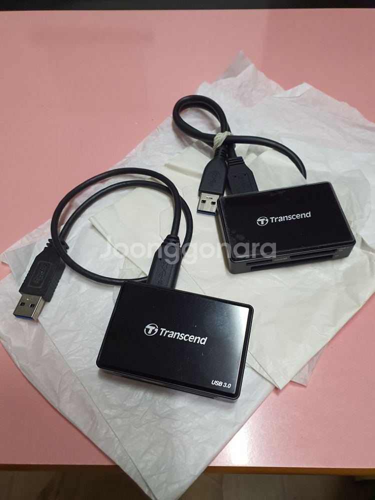 트랜샌드 카드리더기 2개--5