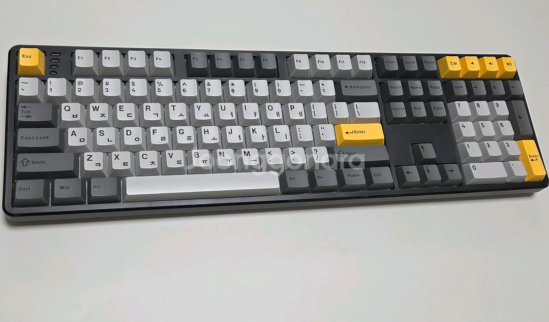 (미사용) 한성 gk798pro 브라운슈가 토독 저소음--1