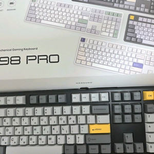 (미사용) 한성 gk798pro 브라운슈가 토독 저소음