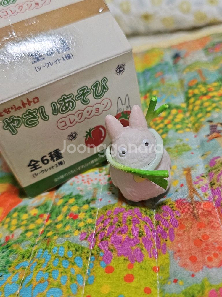 지브리 토토로 야채 랜덤피규어--0